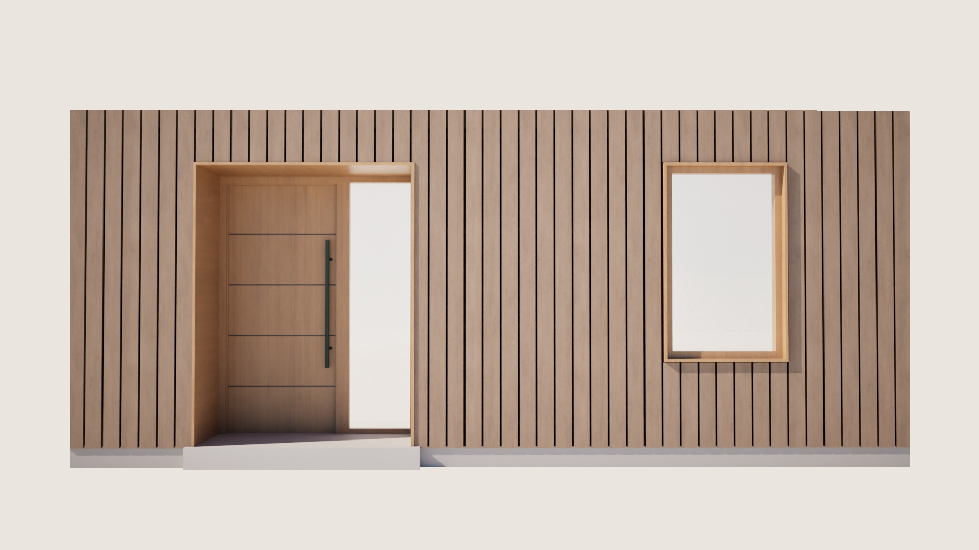 Larch cladding